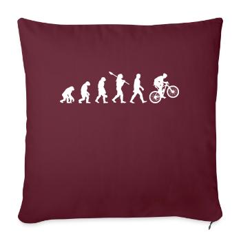 MTB Evolution - Sofakissenbezug 45 x 45 cm - Burgunderrot - Vorne