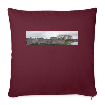 Enniskillen Castle, Irland. - Sofakissenbezug 45 x 45 cm - Burgunderrot - Vorne