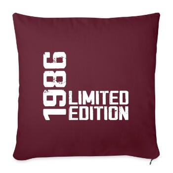 Légendaire Depuis 1986 Cadeau D'anniversaire 1986 - Housse de coussin décorative 45 x 45 cm - bordeaux - Devant