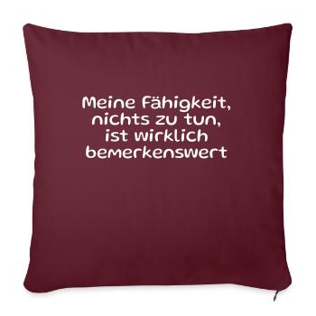 Group 30 - Sofakissenbezug 45 x 45 cm - Burgunderrot - Vorne