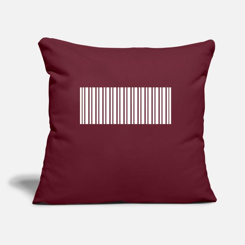 Barcode Sofa pillowcase 17,3'' x 17,3'' (45 x 45 cm)