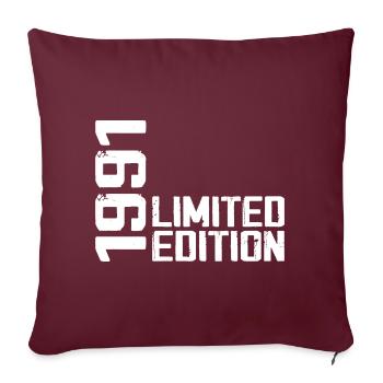 Légendaire Depuis 1991 Cadeau D'anniversaire 1991 - Housse de coussin décorative 45 x 45 cm - bordeaux - Devant