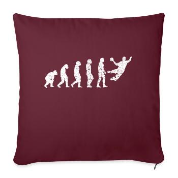 Handball Handball Player Handball Team Handball Fan - Sofa pillowcase 17,3'' x 17,3'' (45 x 45 cm) - burgundy - Front