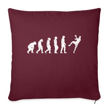 Handball Club Handball Handball Joueur Handball - Housse de coussin décorative 45 x 45 cm - bordeaux - Devant