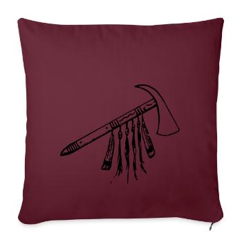 tomahawk - Housse de coussin décorative 45 x 45 cm - bordeaux - Devant
