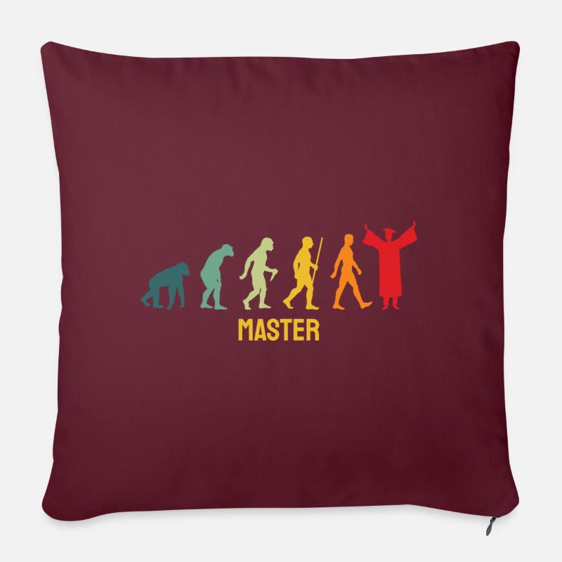 Master 2023 Limited Edition - Sofakissenbezug 45 x 45 cm - Burgunderrot