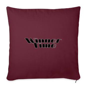 Winner time - Sofakissenbezug 45 x 45 cm - Burgunderrot - Vorne