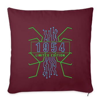 Anniversaire 1954 Gaming Limited Edition Gamer - Housse de coussin décorative 45 x 45 cm - bordeaux - Devant