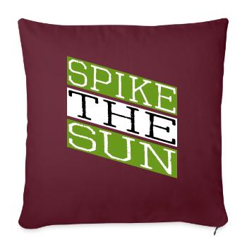 geek beach volleyball skills - Sofakissenbezug 45 x 45 cm - Burgunderrot - Vorne