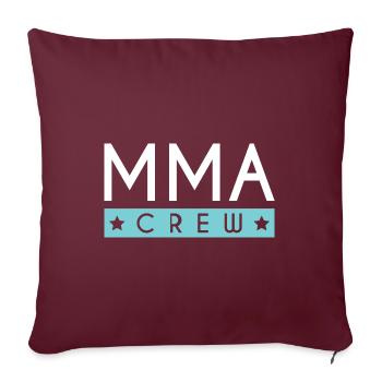 Équipe Mma - Housse de coussin décorative 45 x 45 cm - bordeaux - Devant