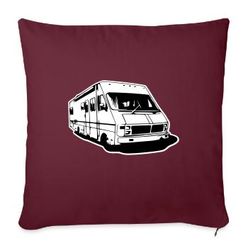 Fleetwood - mobile home - Sofakissenbezug 45 x 45 cm - Burgunderrot - Vorne