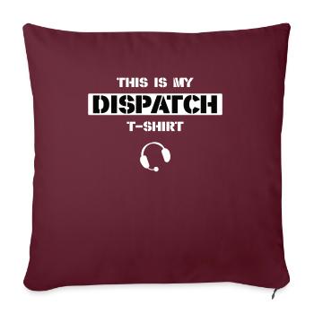 Meilleur devis de répartiteur Profession de cadeau Logistique - Housse de coussin décorative 45 x 45 cm - bordeaux - Devant