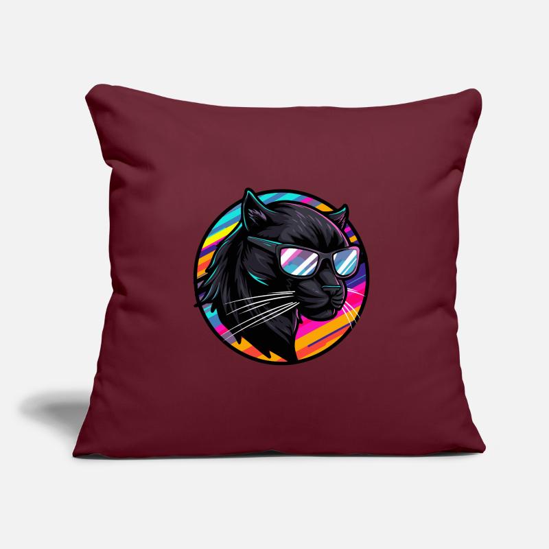 Panther Comic Cool Sofa pillowcase 17,3'' x 17,3'' (45 x 45 cm)