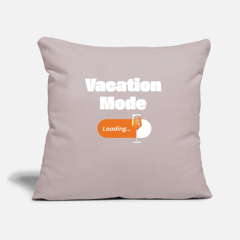 Vacation Mode On – Spritz with Loading Bar (light) Sofa pillowcase 17,3'' x 17,3'' (45 x 45 cm)