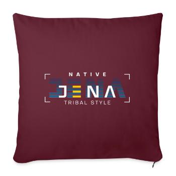 Jena Tribal Style Native - Sofakissenbezug 45 x 45 cm - Burgunderrot - Vorne