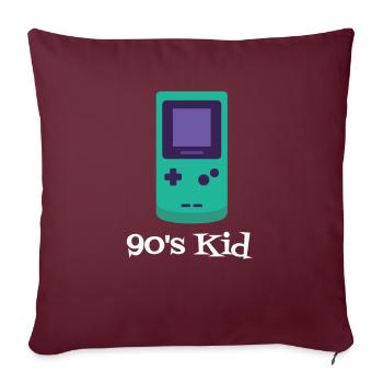 90's Kid - Sofakissenbezug 45 x 45 cm - Burgunderrot - Vorne