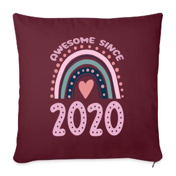Fantastique depuis 2020 - Housse de coussin décorative 45 x 45 cm - bordeaux - Devant