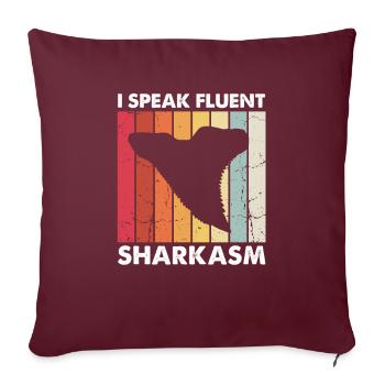 Conception de l’archéologie fossile Fossiles Chasseurs de fossiles - Housse de coussin décorative 45 x 45 cm - bordeaux - Devant