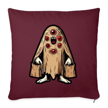 Gespenstische Party Trick Or Treat Halloween - Sofakissenbezug 45 x 45 cm - Burgunderrot - Vorne