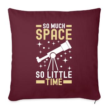 Astronom Astronomie - Sofakissenbezug 45 x 45 cm - Burgunderrot - Vorne