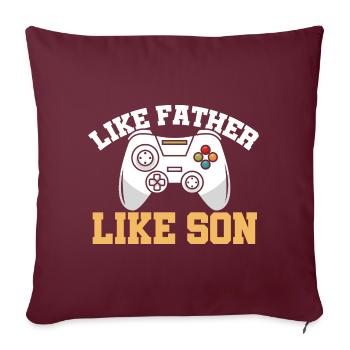 Jeux vidéo Gaming Gamblers & Gamers Cadeau - Housse de coussin décorative 45 x 45 cm - bordeaux - Devant
