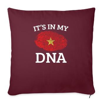 Viêt-Nam - Housse de coussin décorative 45 x 45 cm - bordeaux - Devant