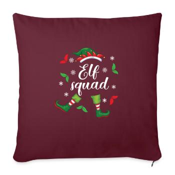 Onze Squad - Funny Family Matching Christmas | Xmas - Housse de coussin décorative 45 x 45 cm - bordeaux - Devant