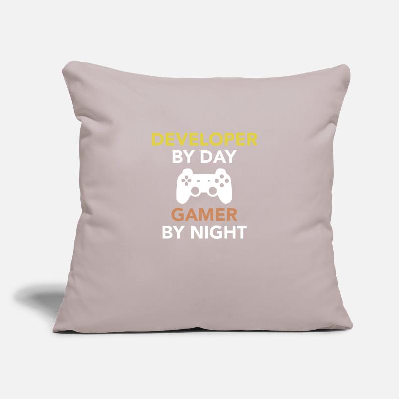 Gamer Software Developer Engineer Programmer Sofa pillowcase 17,3'' x 17,3'' (45 x 45 cm)