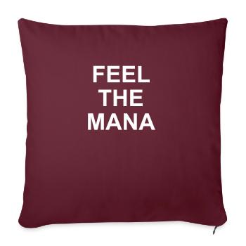 Feel the MANA - Hawaï - Hawaï - Housse de coussin décorative 45 x 45 cm - bordeaux - Devant