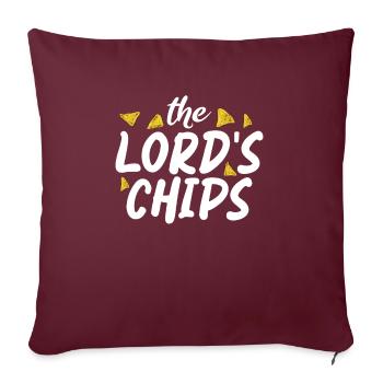 Nacho Lover Nacho Gift Mexican Food - Sofa pillowcase 17,3'' x 17,3'' (45 x 45 cm) - burgundy - Front
