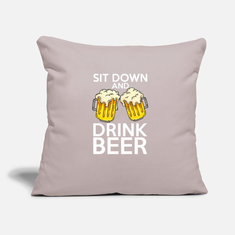 Biertrinker Bier Geschenke Sofakissenbezug 45 x 45 cm