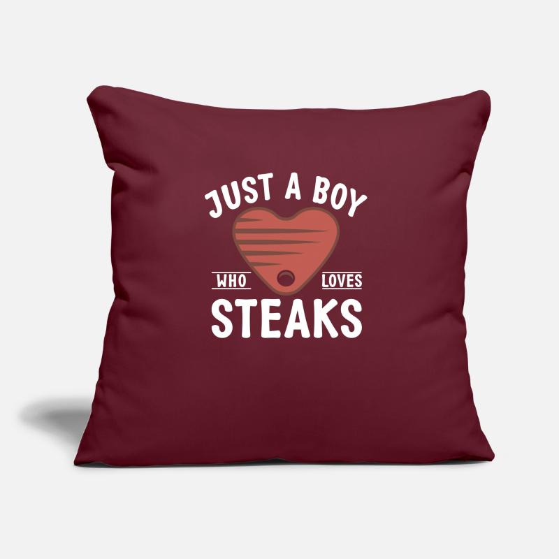 Steak Lover Steak Gift Sofa pillowcase 17,3'' x 17,3'' (45 x 45 cm)