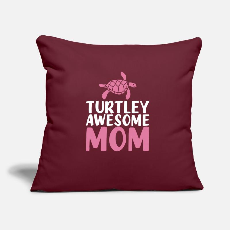 Turtle Owner Gift Turtle Lover Sofa pillowcase 17,3'' x 17,3'' (45 x 45 cm)