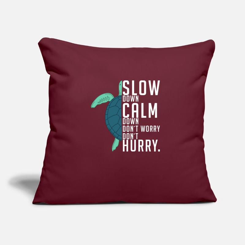 Turtle Owner Gift Turtle Lover Sofa pillowcase 17,3'' x 17,3'' (45 x 45 cm)