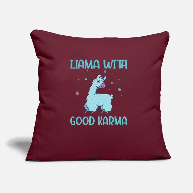 Llama Gift Llama Lover Gift Sofa pillowcase 17,3'' x 17,3'' (45 x 45 cm)