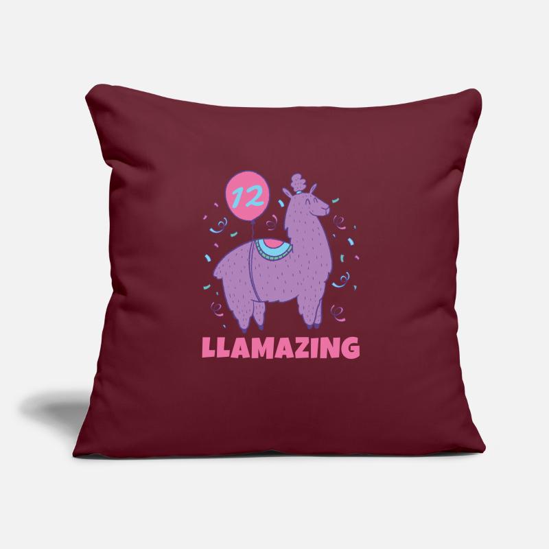 Llama Gift Llama Lover Gift Sofa pillowcase 17,3'' x 17,3'' (45 x 45 cm)