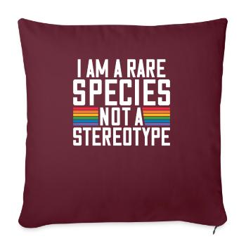 Lesbian Gifts - Sofakissenbezug 45 x 45 cm - Burgunderrot - Vorne