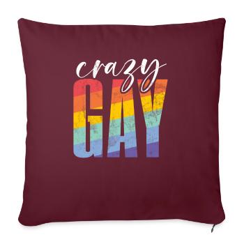 Gay Gifts - Sofakissenbezug 45 x 45 cm - Burgunderrot - Vorne
