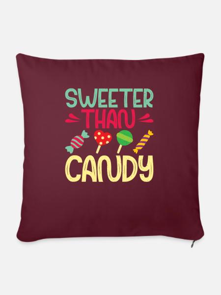 Candy Gift - Sofakissenbezug 45 x 45 cm - Burgunderrot