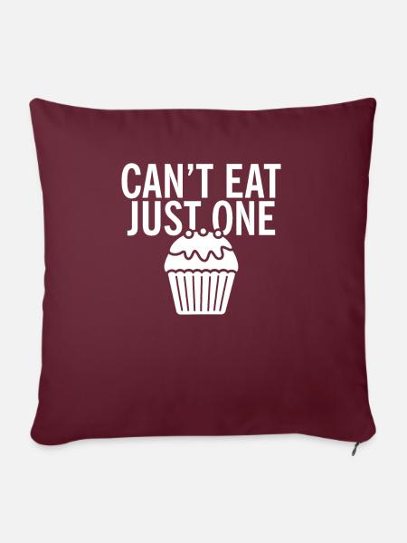 Cake Lover Cake Gift - Sofakissenbezug 45 x 45 cm - Burgunderrot