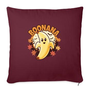 Halloween Boonana Halloween Fantôme - Housse de coussin décorative 45 x 45 cm - bordeaux - Devant