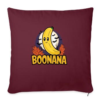 Halloween Boonana Halloween Fantôme - Housse de coussin décorative 45 x 45 cm - bordeaux - Devant