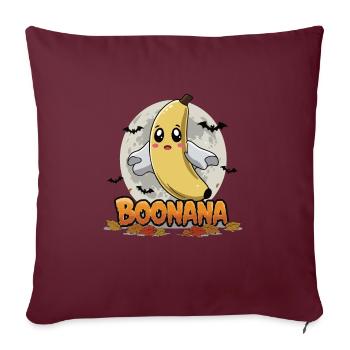 Halloween Boonana Halloween Fantôme - Housse de coussin décorative 45 x 45 cm - bordeaux - Devant