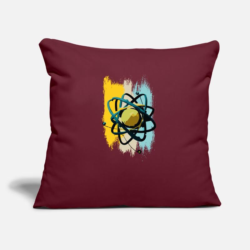 Atomic Nucleus, Physics, Science Sofa pillowcase 17,3'' x 17,3'' (45 x 45 cm)