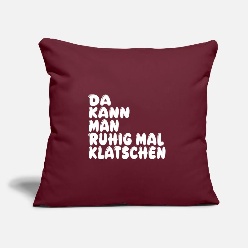 Klatschen Sofakissenbezug 45 x 45 cm