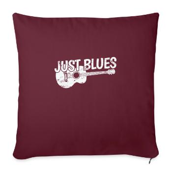 Just Blues Music Trumpet Chicago Blues - Housse de coussin décorative 45 x 45 cm - bordeaux - Devant