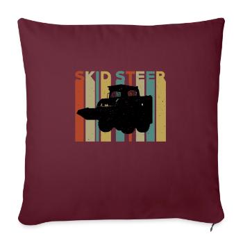 Chargeuses compactes - Housse de coussin décorative 45 x 45 cm - bordeaux - Devant