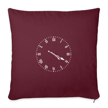 It’s Weed O’Clock - Drôle de 420 fois de marijuana - Housse de coussin décorative 45 x 45 cm - bordeaux - Devant