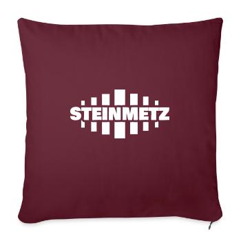 Le métier de tailleur de pierre - Housse de coussin décorative 45 x 45 cm - bordeaux - Devant