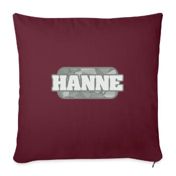 Gesundheit Hanne - Sofakissenbezug 45 x 45 cm - Burgunderrot - Vorne